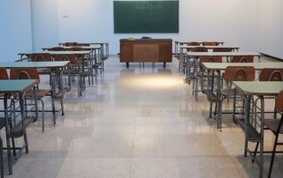 Empty Classroom School Guidelines for COVIDGuidelines