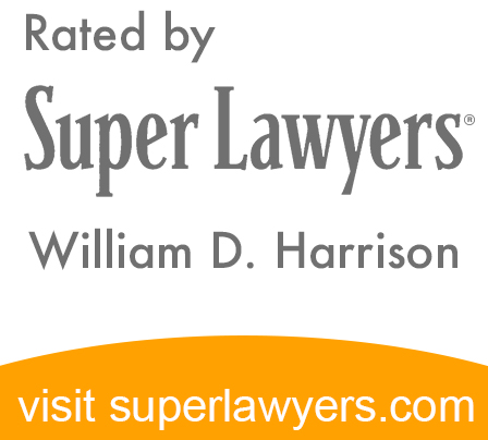 William D. Harrison has been recognized by SuperLawyers.com as a 2021 Super Lawyer